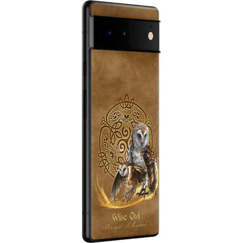 Brigid Ashwood Owl Celtic Knot Google Pixel 6 Skin